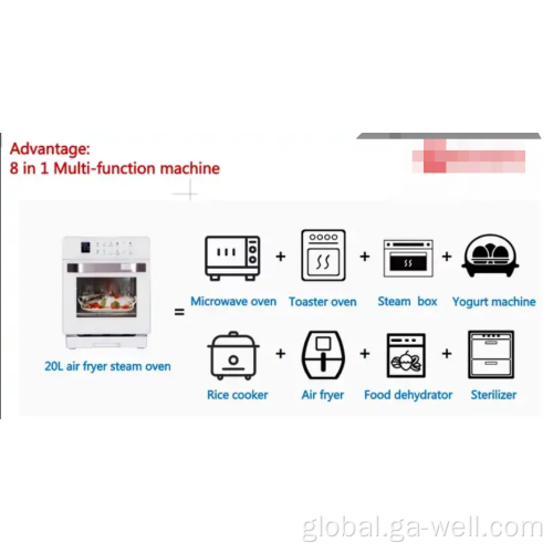 Steam Air Fryer Oven Steam Air Fryer Oven with high-grade digital panel Factory